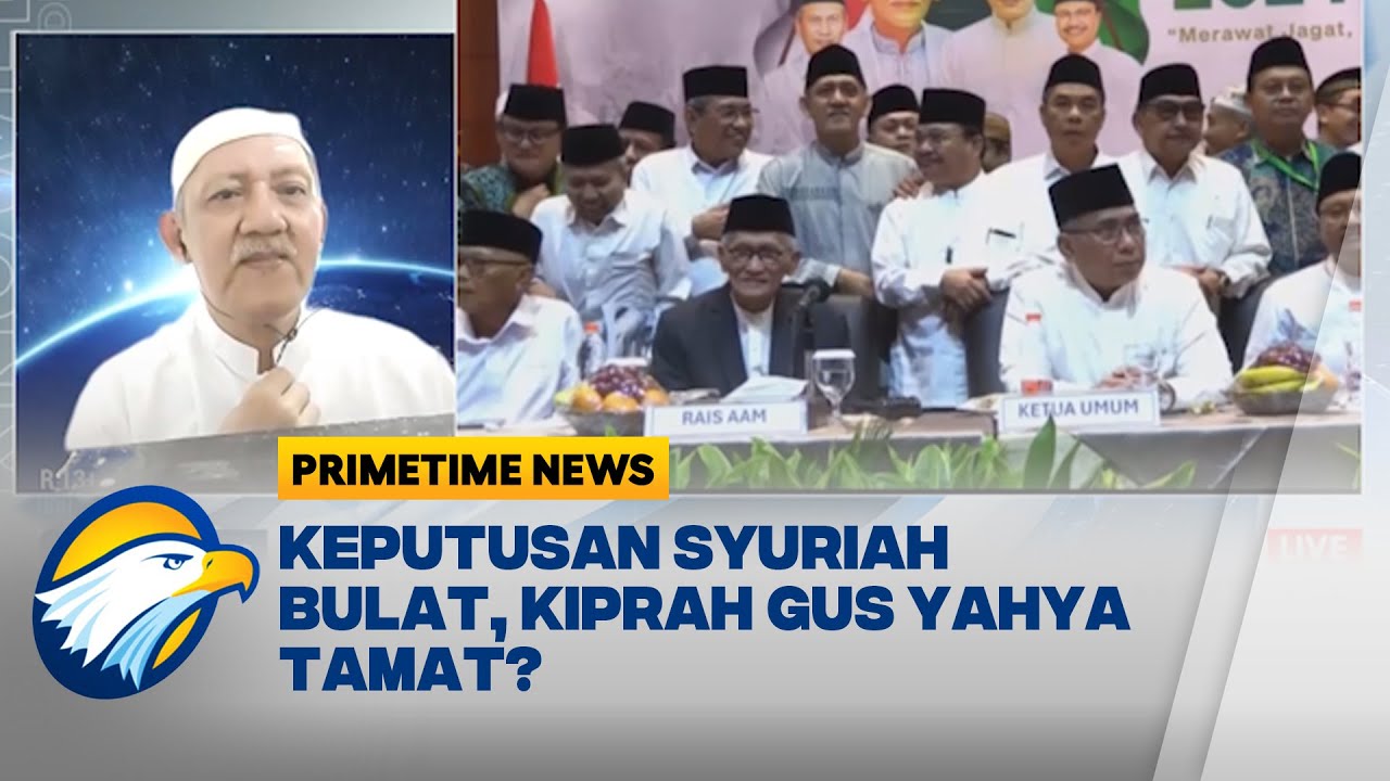 FULL DIALOG | Rapat Pleno Digelar Besok tentukan PJ Ketum PBNU   [Primetime News]