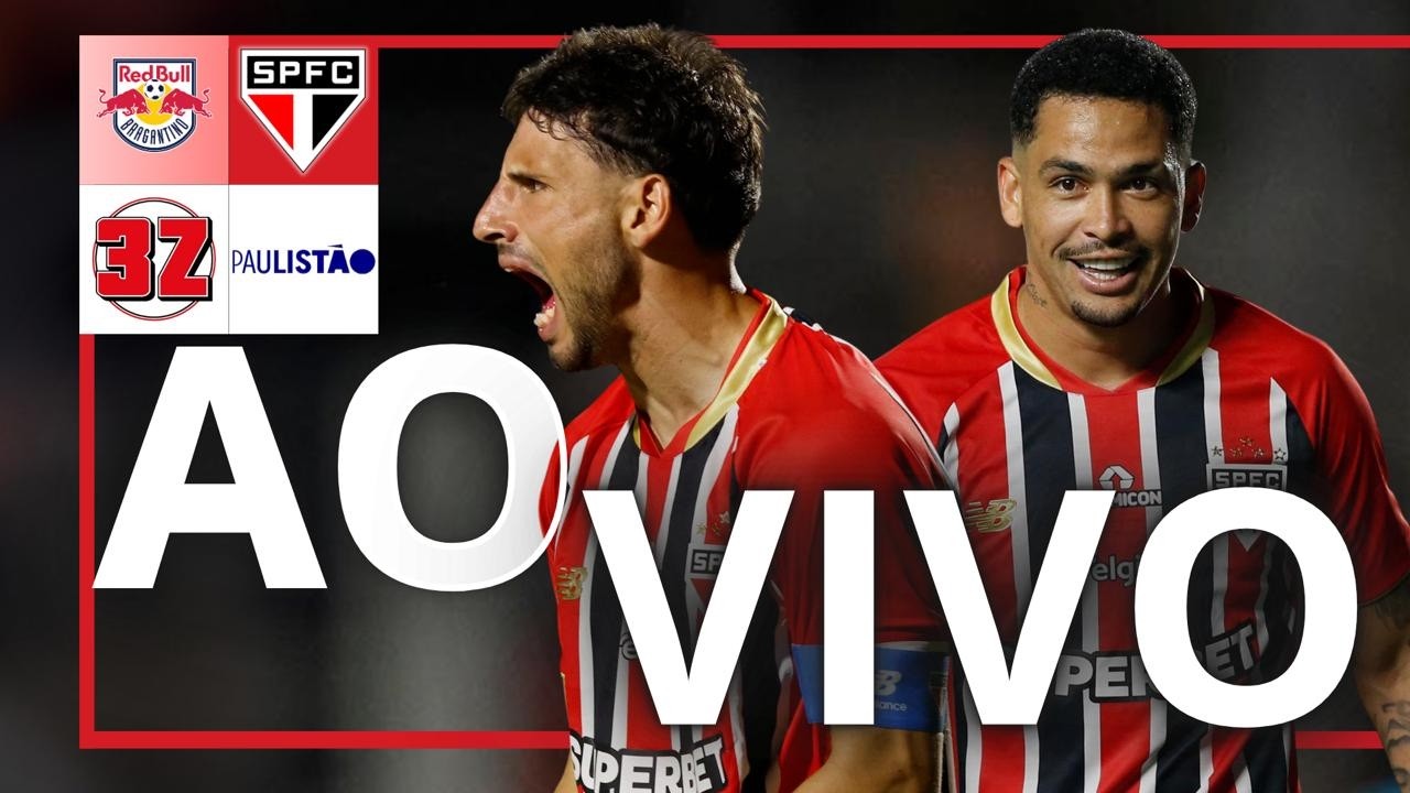 AO VIVO: RB BRAGANTINO x SÃO PAULO I PAULISTÃO 2026 | PRÉ-JOGO COM IMAGENS E NARRAÇÃO