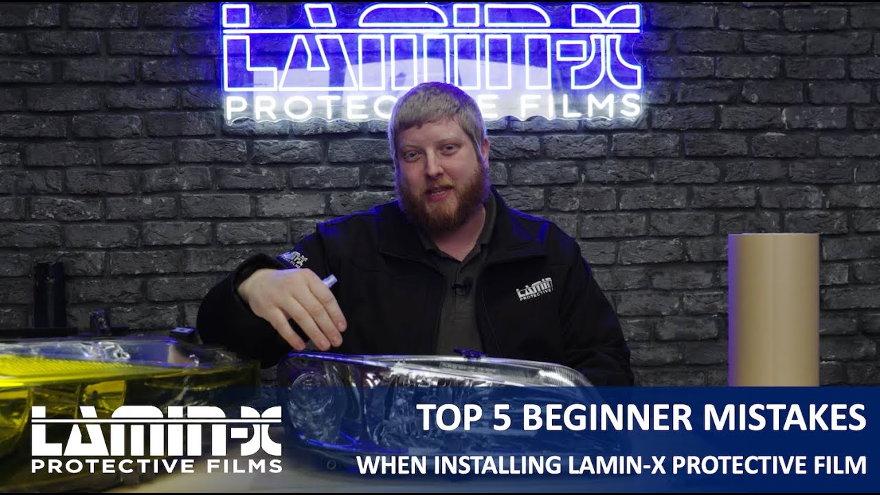 Top 5 Beginner Mistakes when Installing Lamin-x Protective Film | Watch this First! - DIY