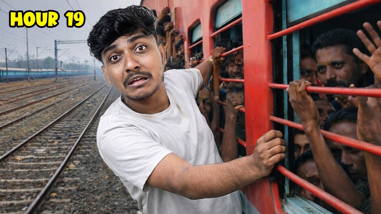 Can I Survive 24 Hours in Worst Train In India