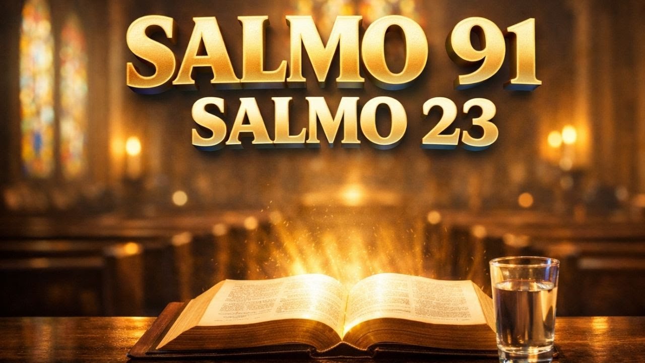 ORAÇÃO do dia 25 de JANEIRO - SALMO 91 e SALMO 23: Oração Profunda para Proteção e Descanso em Deus.