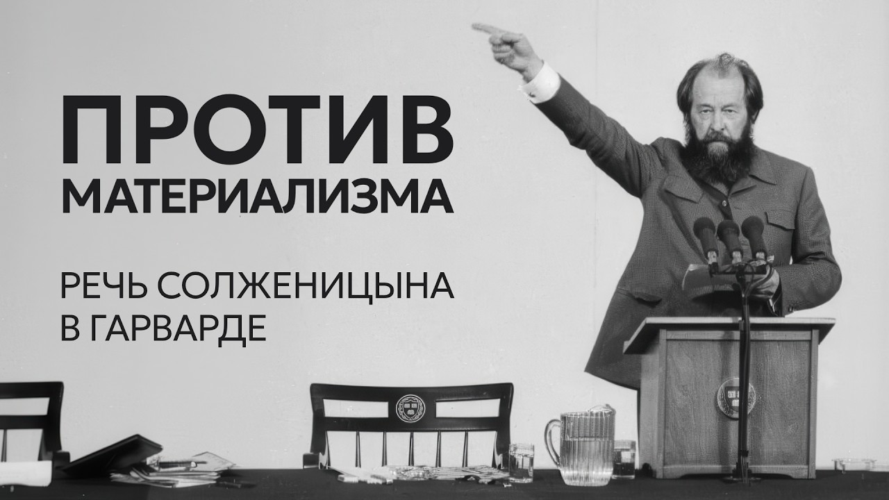 Речь Солженицына в Гарварде | 