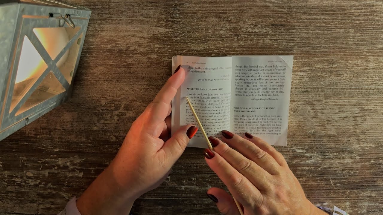 ASMR: Buddhist Wisdom, Whispered Female Voice, Relaxing