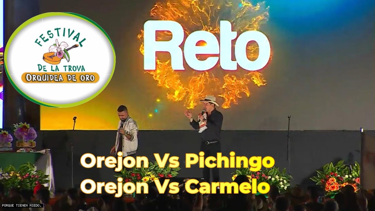 OREJON Vs PICHINGO | OREJON Vs CARMELO | FESTIVAL ORQUIDEA DE ORO