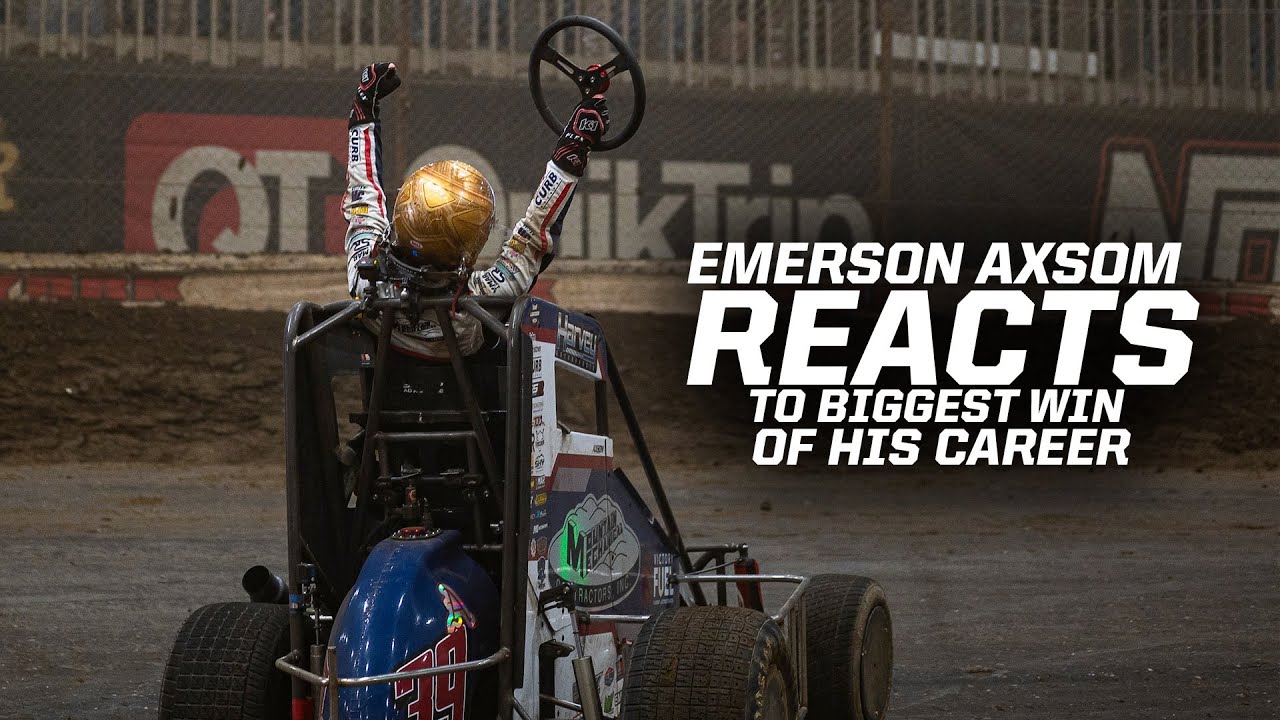 Emerson Axsom Breaks Down Dramatic Drive To Win 2026 Chili Bowl Nationals