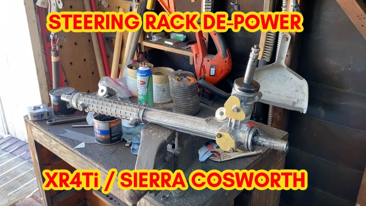Merkur XRTi / Ford Sierra Cosworth manual steering rack de power