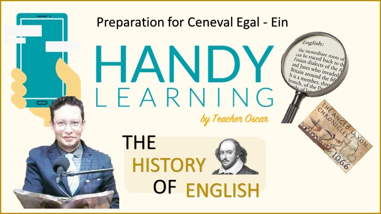 examen ceneval 👨‍🎓 👩‍🎓 EGAL EIN - History of English.