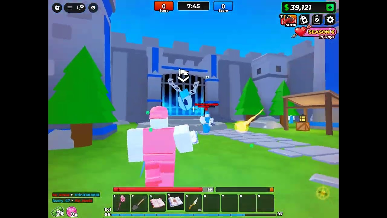Playing only with spellbooks🔥|| like and subscribe ❤️|| #roblox #flagwars 