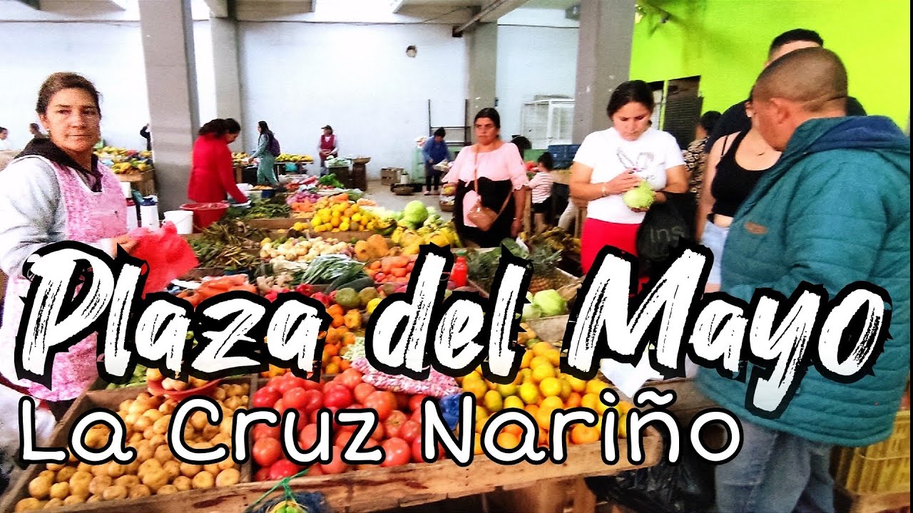 Gran Plaza del Mayo La Cruz Nariño Colombia. Martes de Mercado. @mandelx
