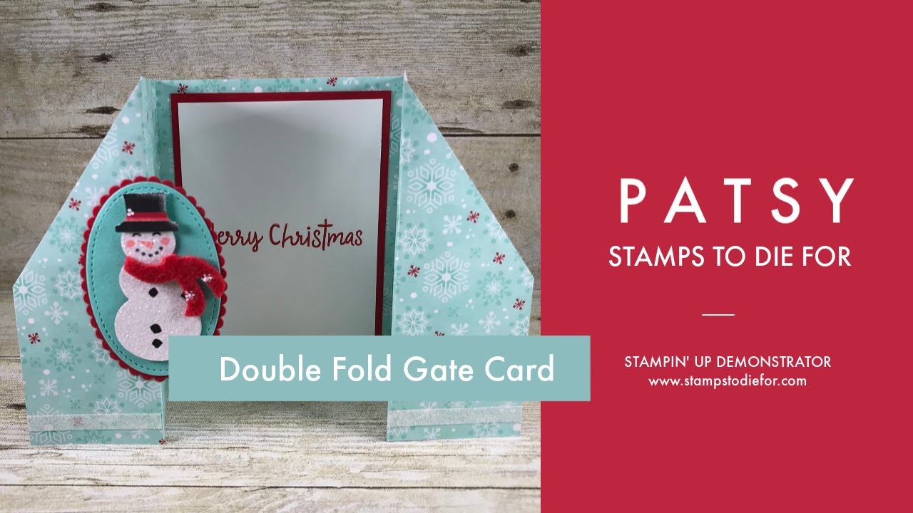 Double Fold Gate Card