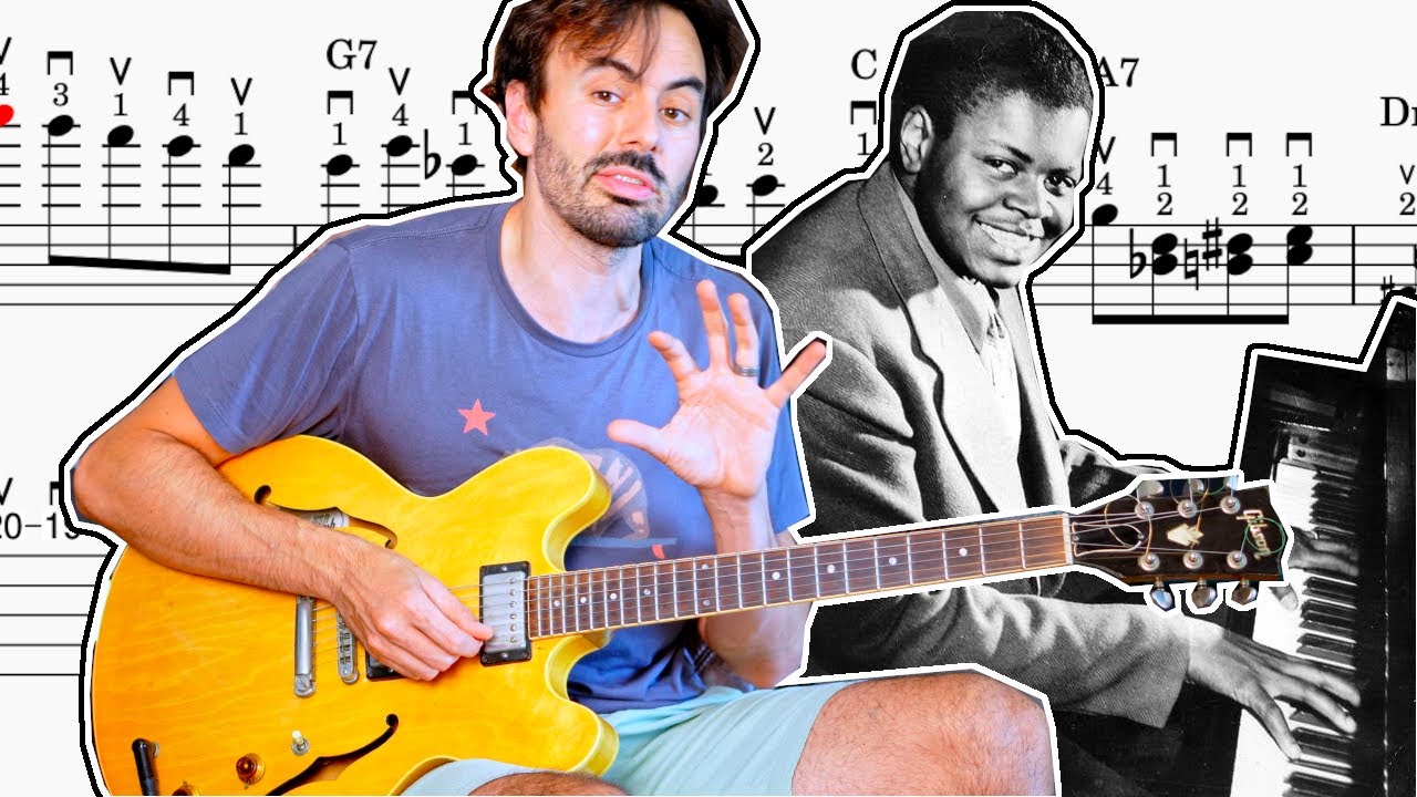 Double Stops and Bebop - Oscar Peterson Guitar Lesson