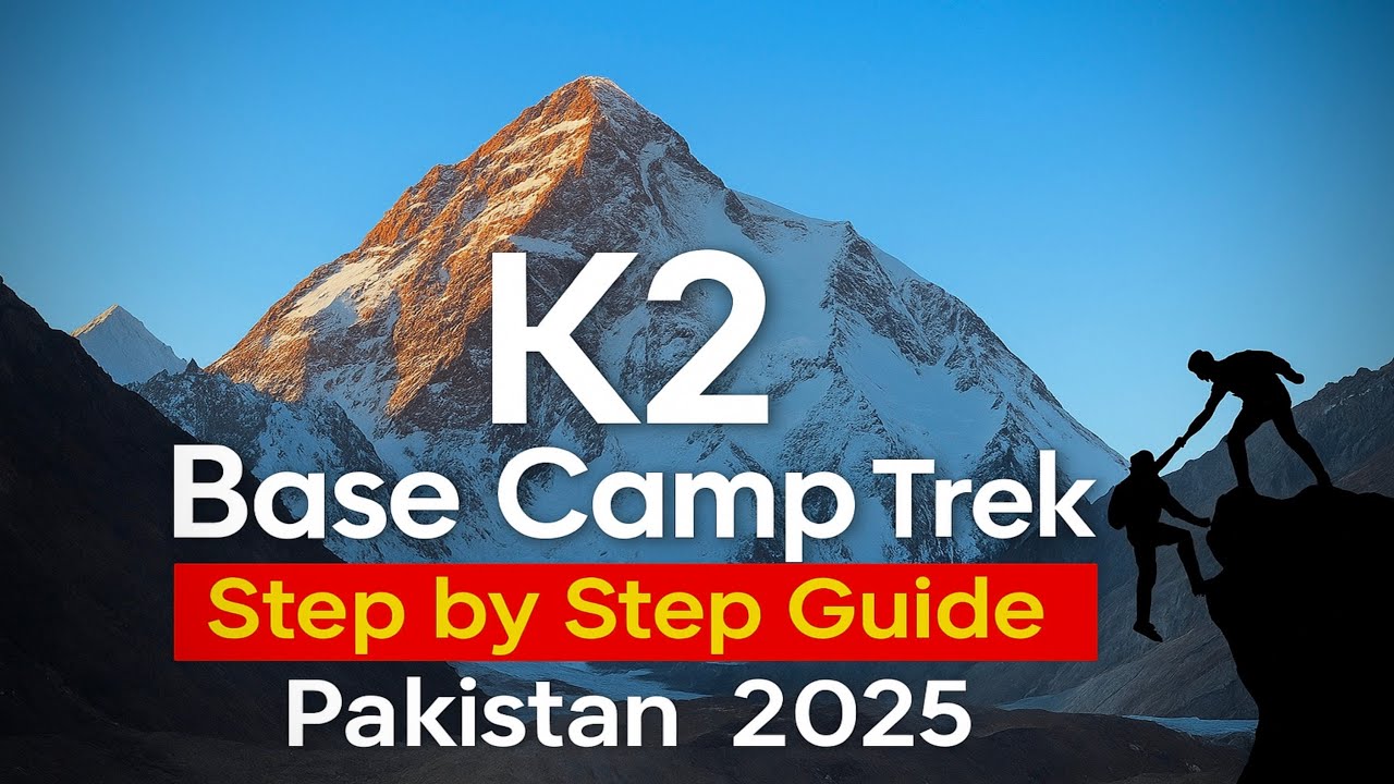 K2 base camp trek Pakistan | step by step guide & beautiful scenery