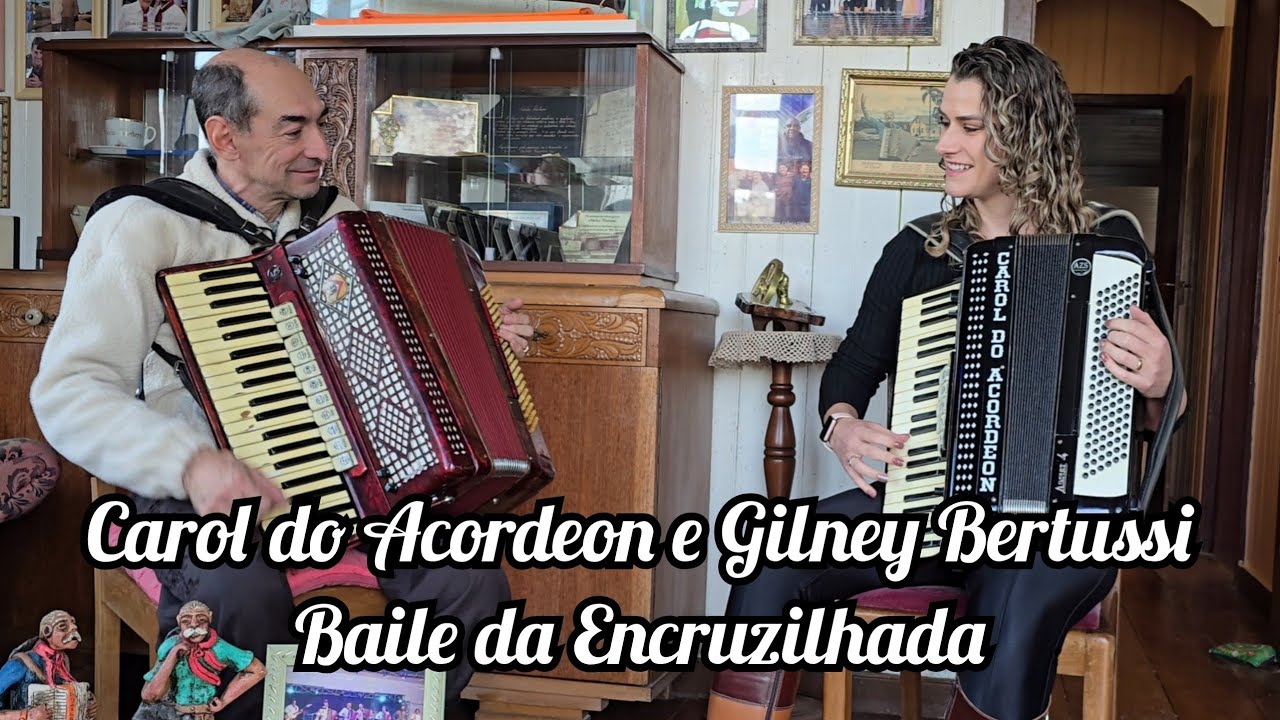 Carol do Acordeon e Gilney Bertussi - Baile da Encruzilhada