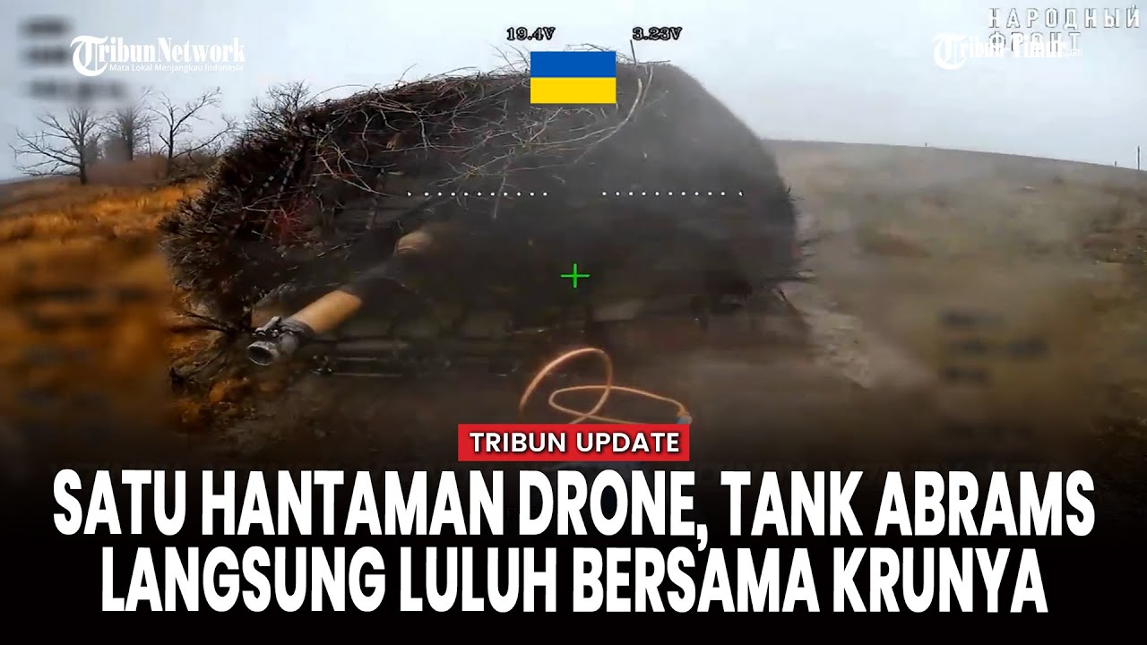 Abrams Ukraina Hancur di Gulyaypole, Mayat Bergelimpangan di Sekitarnya