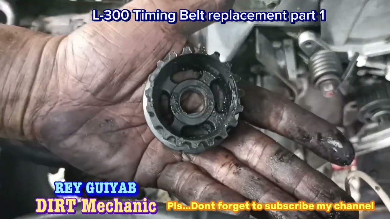 MITSUBISHI L-300 Part1 Save the bell po pagkakapalit ko Timing belt nyan swerte xa | DIRT MECHANIC