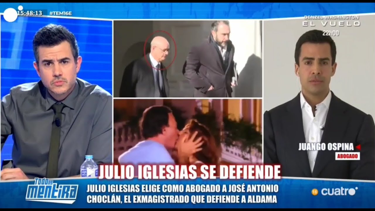 Julio Iglesias y su abogado penalista: cómo se construye una defensa eficaz