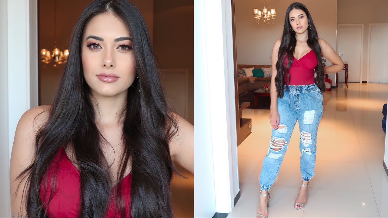 ARRUME-SE COMIGO COMPLETÃO | MAKE,LOOK E CABELO