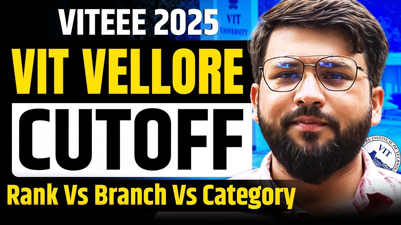 VITEEE 2025 cutoff | Vit Vellore All Branch Cutoff category wise #viteee2025 #viteee