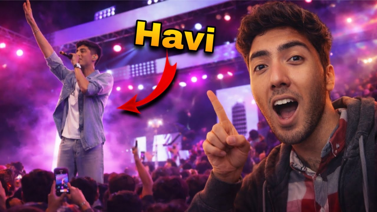I Attended HAVI’s Craziest Concert 😱#vlog #concert #dailyvlog