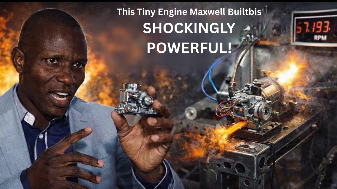 Maxwell’s Tiny Engine Breakthrough Unreal Power in a Palm Sized Build Full Test Review