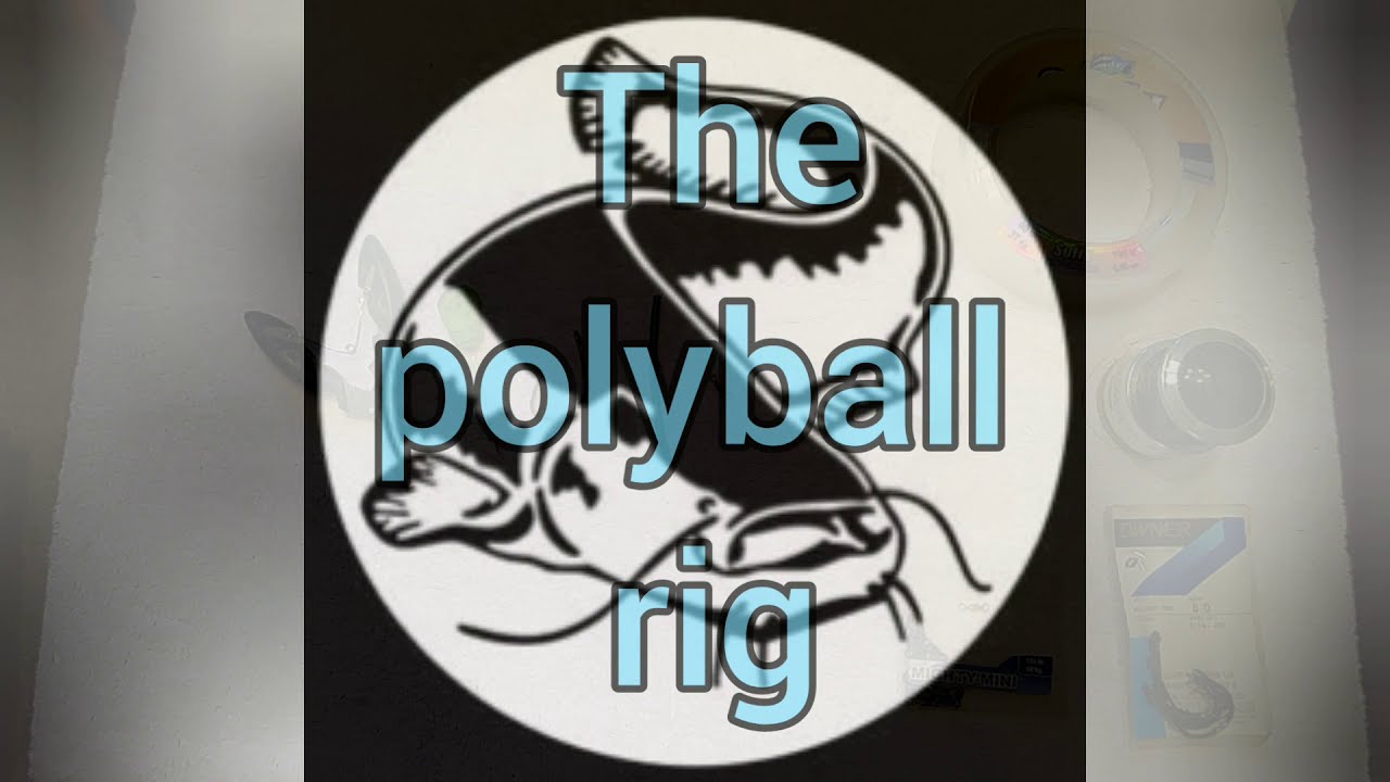 Tying a polyball rig. Livebait fishing for catfish.