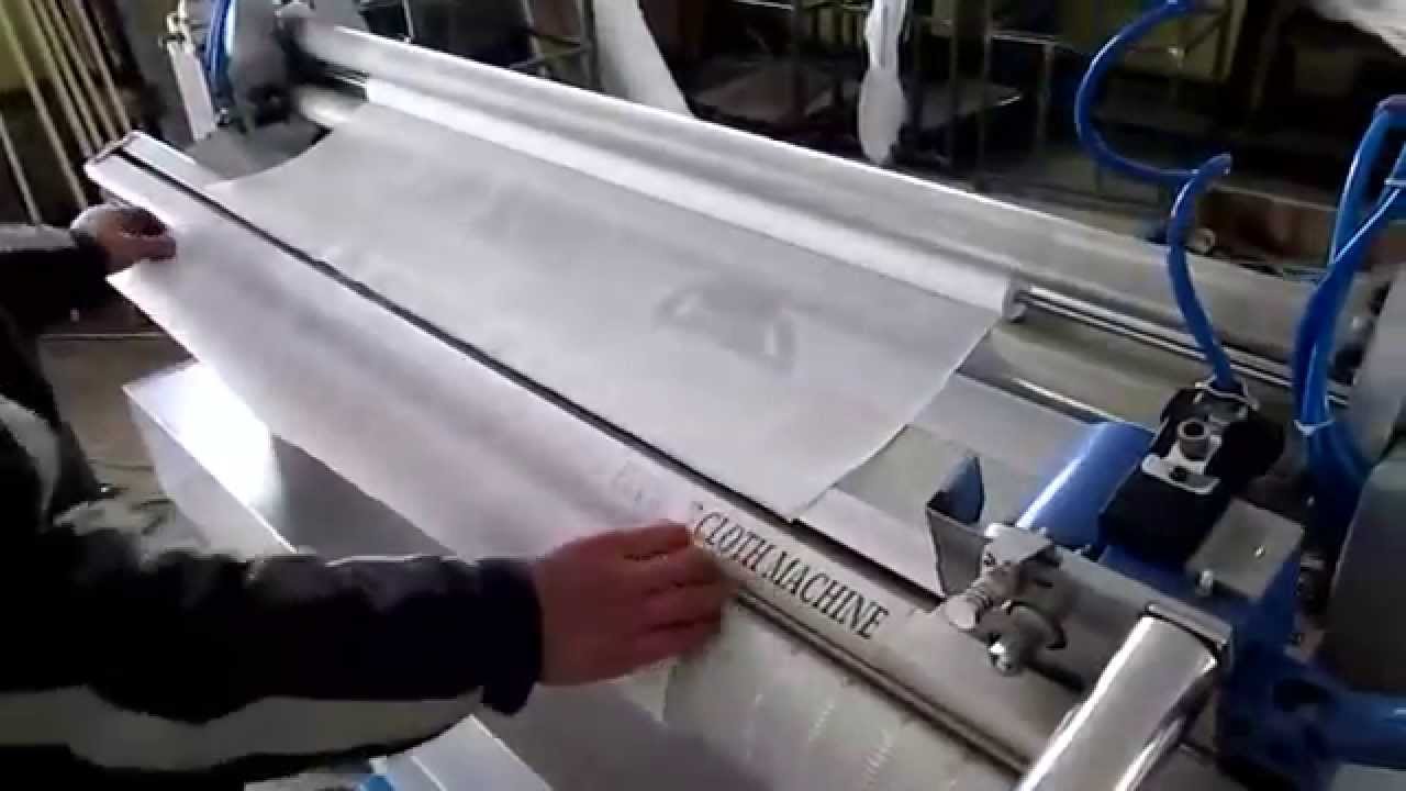 New fabric rolling machine