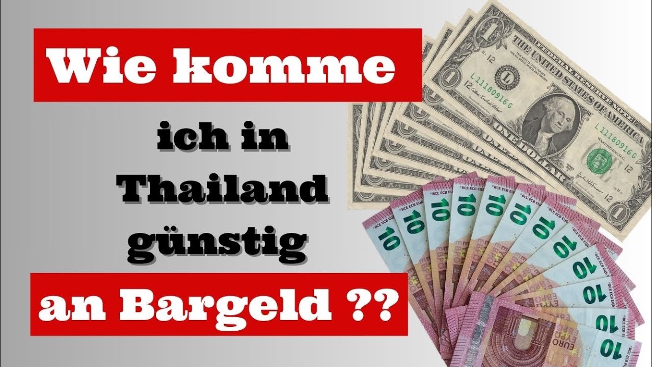 Geld günstig wechseln in Thailand: Diese Fehler unbedingt vermeiden #geld #thailand #tourist