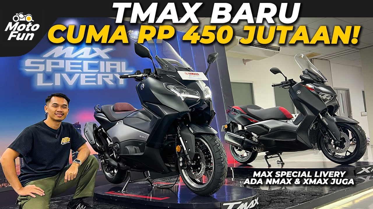 TAHTA TERTINGGI MAXI YAMAHA! YAMAHA TMAX 560 2026 | MotoFun Indonesia