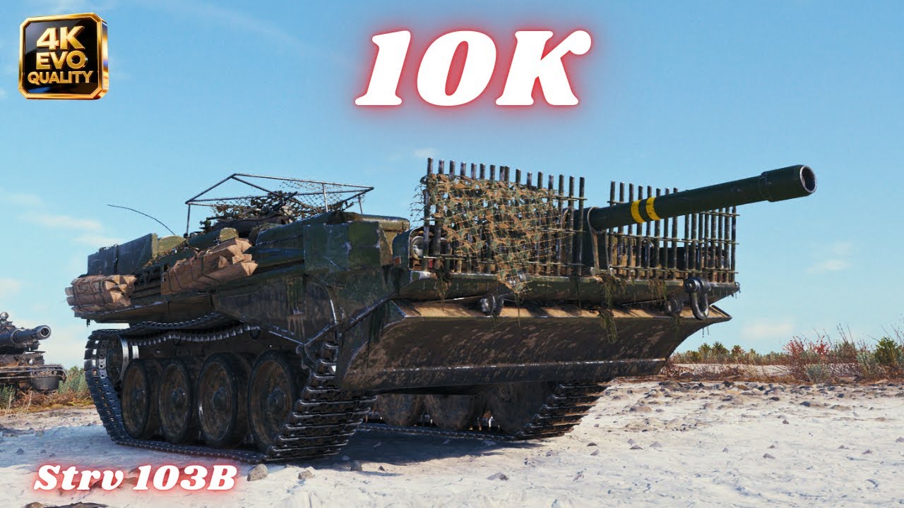 Strv 103B  10K Damage 7 Kills & Strv 103B  12K Damage 8 Kills World of Tanks