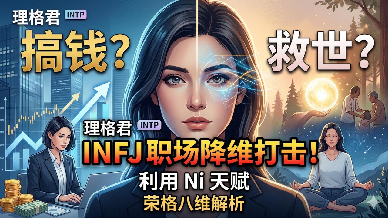 搞钱还是救世？INFJ 职场生存真相：利用 Ni 天赋实现降维打击！