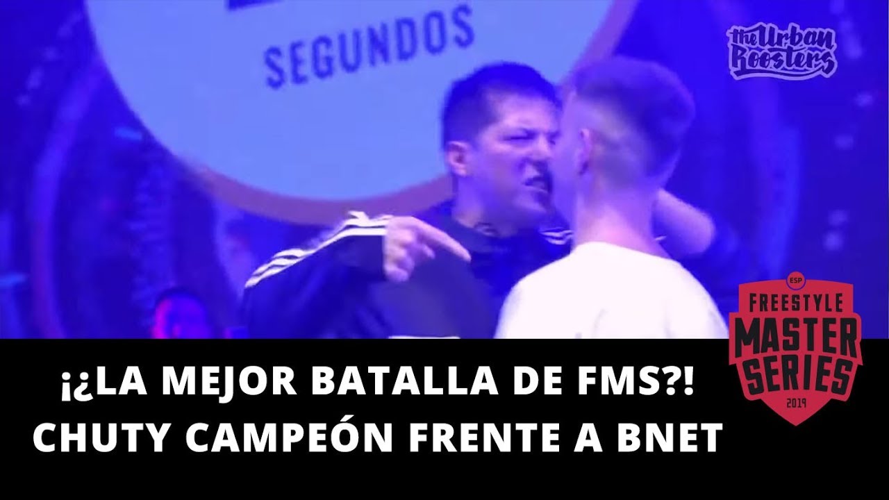 ¿LA MEJOR BATALLA DE FMS? ¡CHUTY CAMPEÓN FRENTE A BNET! - FMS ESPAÑA J9 2019