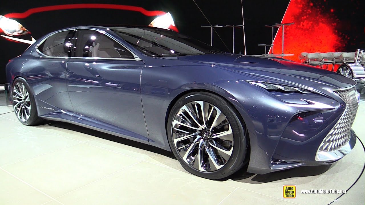Lexus LF FC Concept - Exterior Walkaround - 2016 Detroit Auto Show