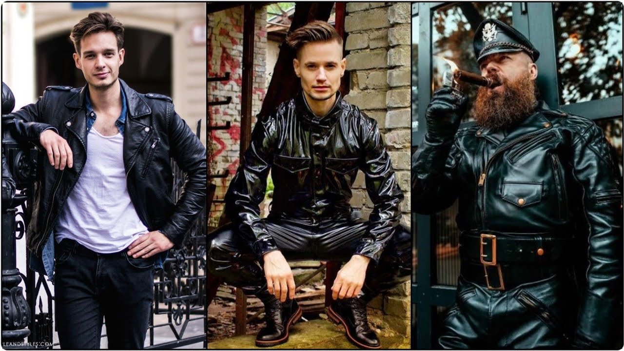 Boys leather pants outfits ideas