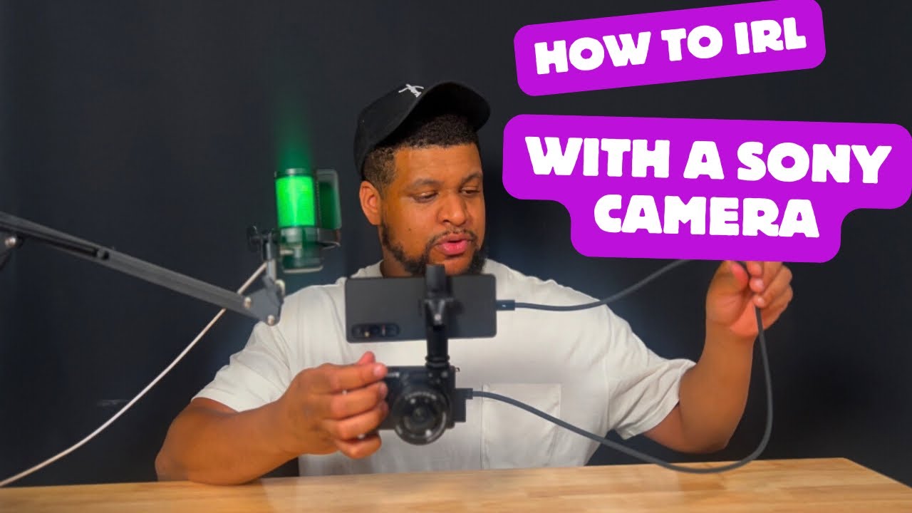 How to IRL stream with ONLY a Sony Camera and a Sony phone ❗️ ALL YOU NEED