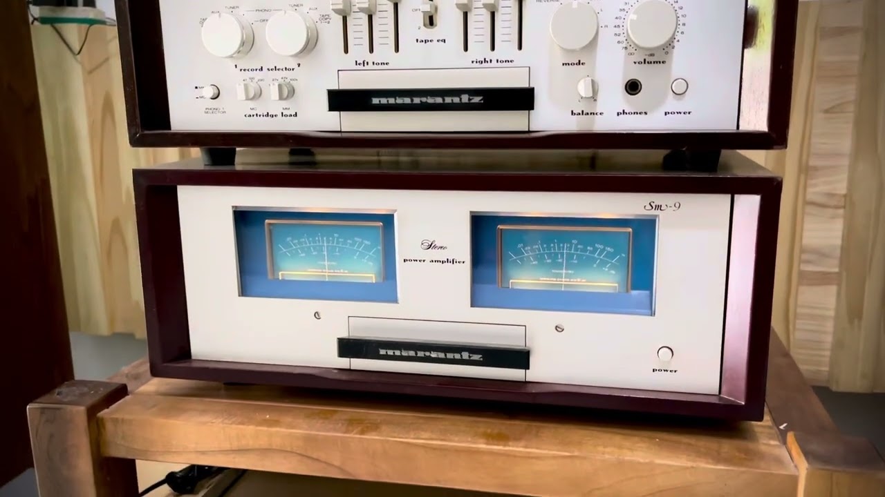 Loa Marantz Imperial 9 VS Pre Marantz SC 9 VS Pow Marantz SM 9 VS CD Sony 777ES | Audio Cao Sơn SG
