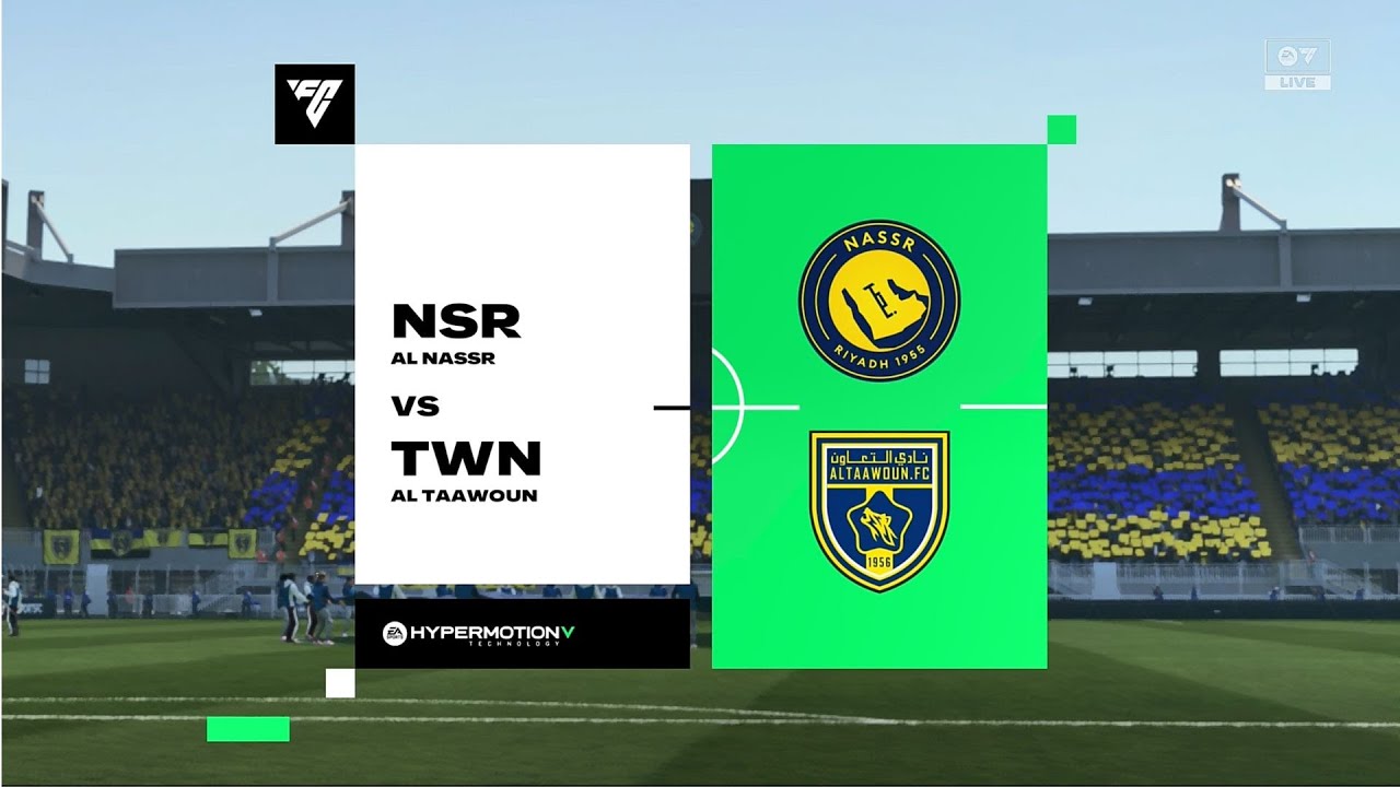 EA Sports FC 26 | Al Nassr Al Taawoun - Saudi Professional League | Gameplay PS5