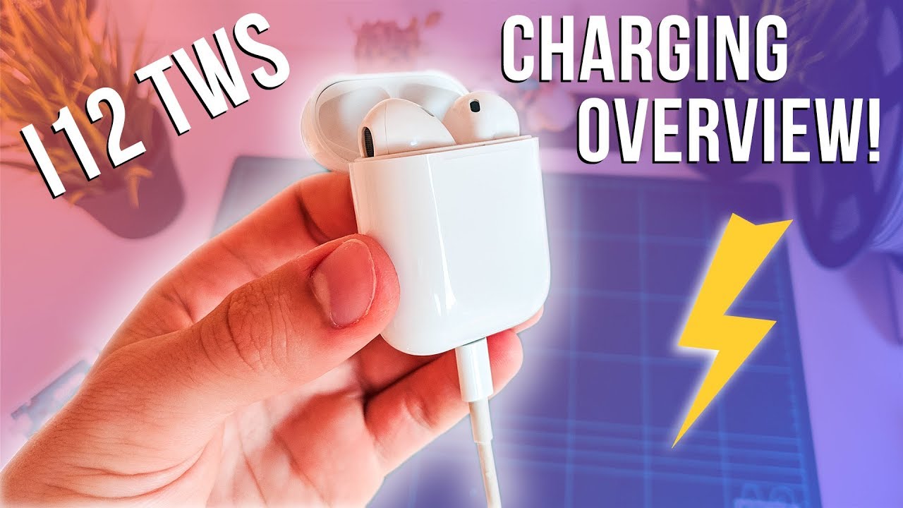 i12 TWS Battery and Charging Overview!