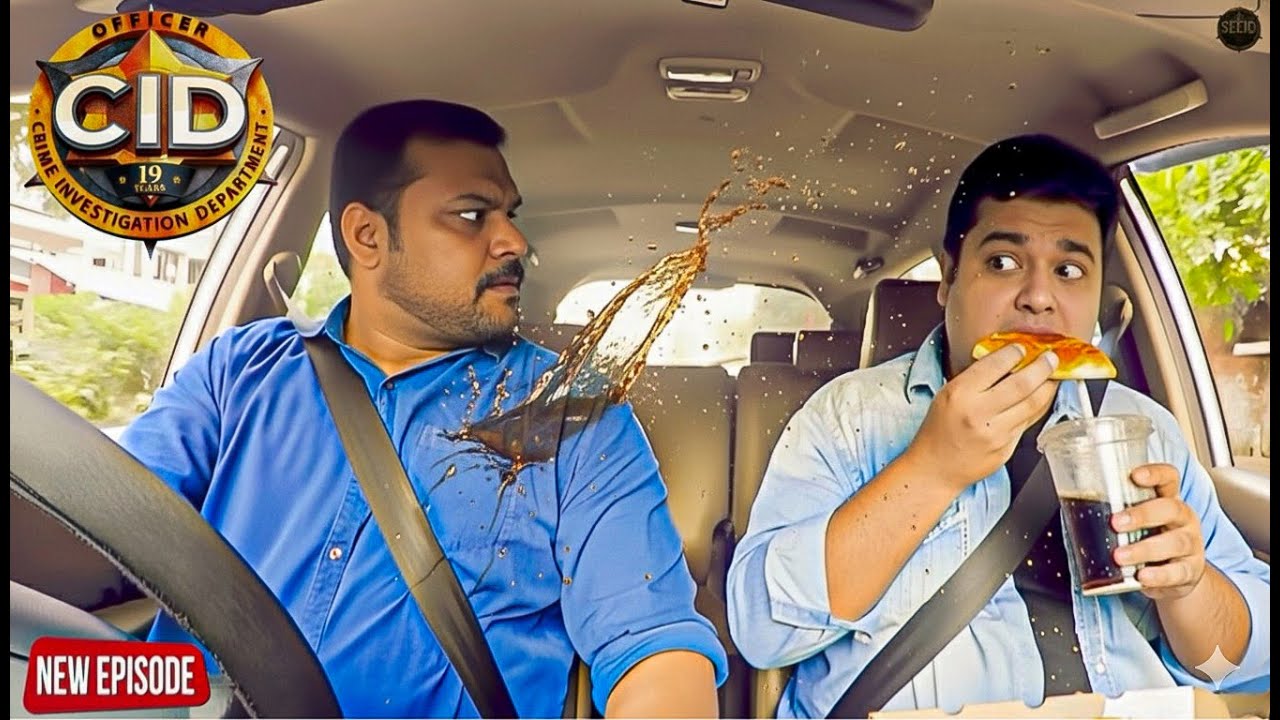 चलती गाड़ी में Pizza खा रहा था पंकज, ब्रेक लगते ही दया के ऊपर गिरी Cold Drink || CID || Full Episode