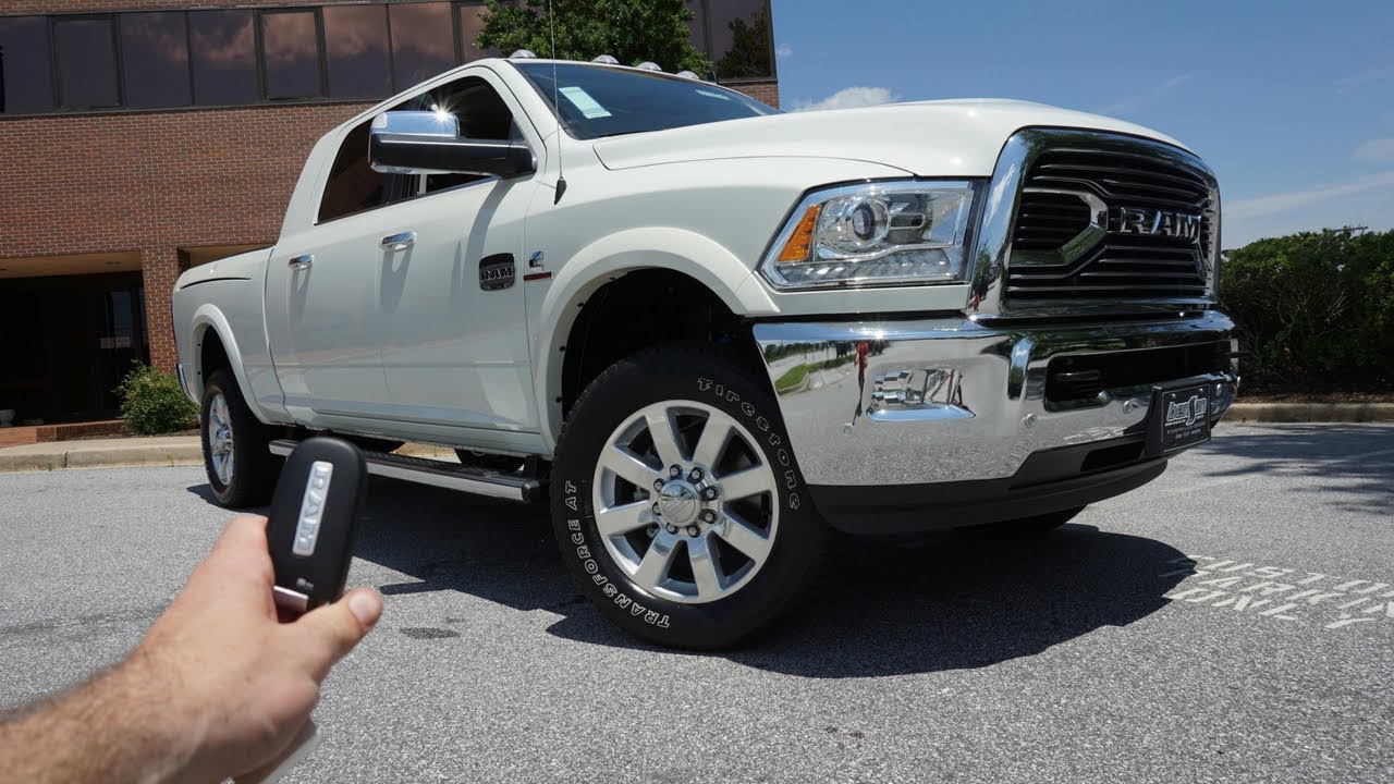 2018 Ram 2500 Laramie Longhorn MegaCab : Start Up, Walkaround, Test Drive and Review
