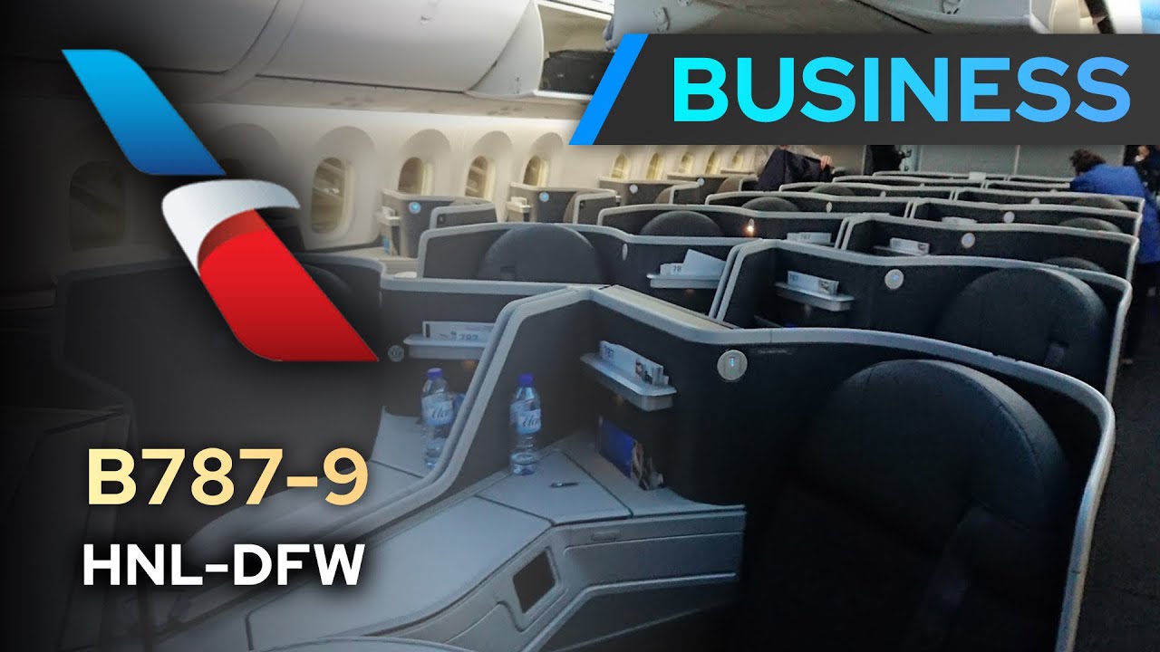 TRIP REPORT | American Airlines B787-9 BUSINESS CLASS | Honolulu - Dallas