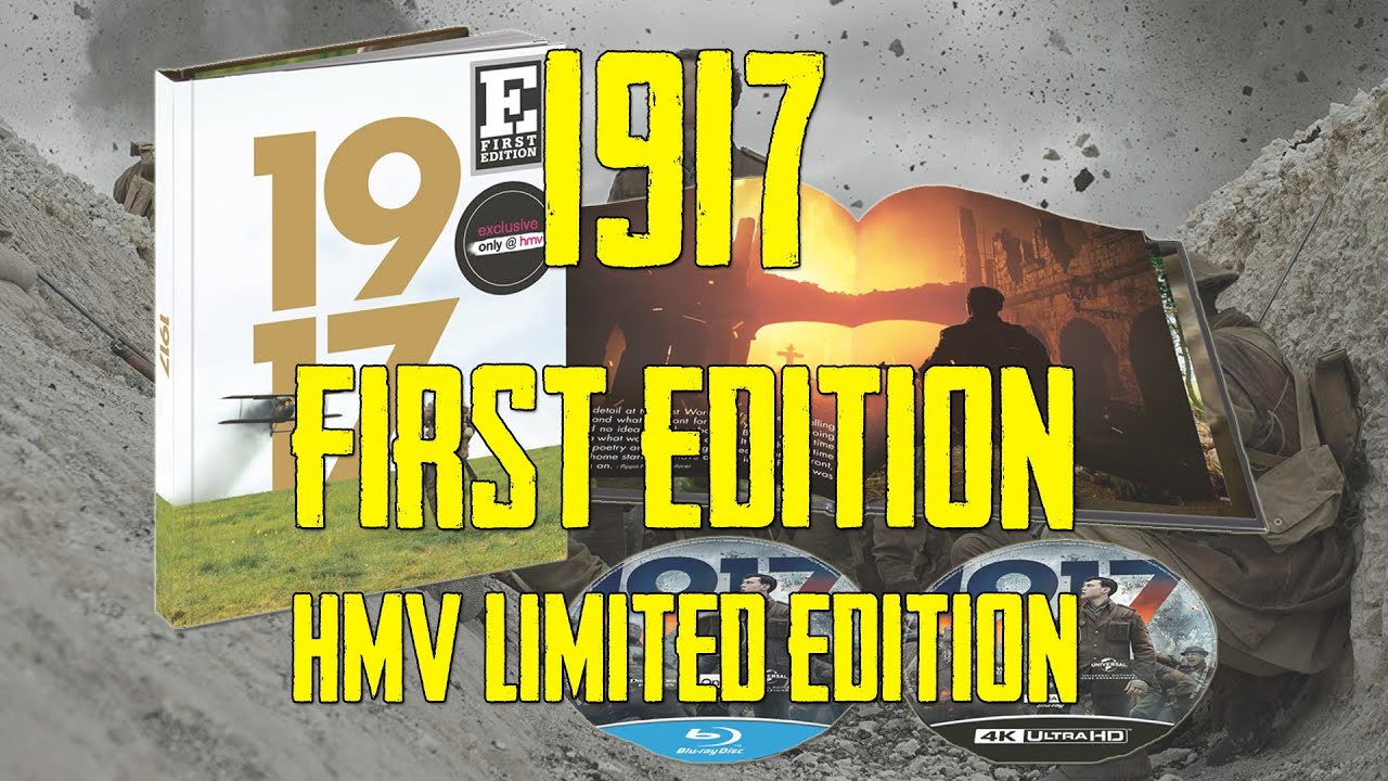 1917 - First Edition 4K (HMV Exclusive) Unboxing