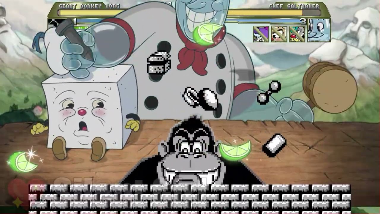 FOR @Flazeroz123-i8s: Mario Bosses (TURNS) vs Cuphead DLC Bosses (TURNS) REMATCH - Mugen Battle