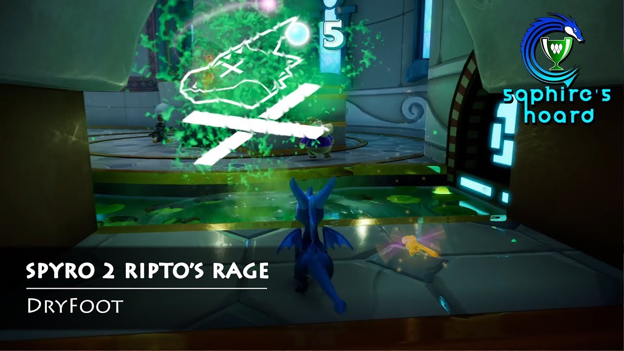 Spyro 2: Ripto's Rage (Trilogy) -  Dryfoot - Trophy / Achievement