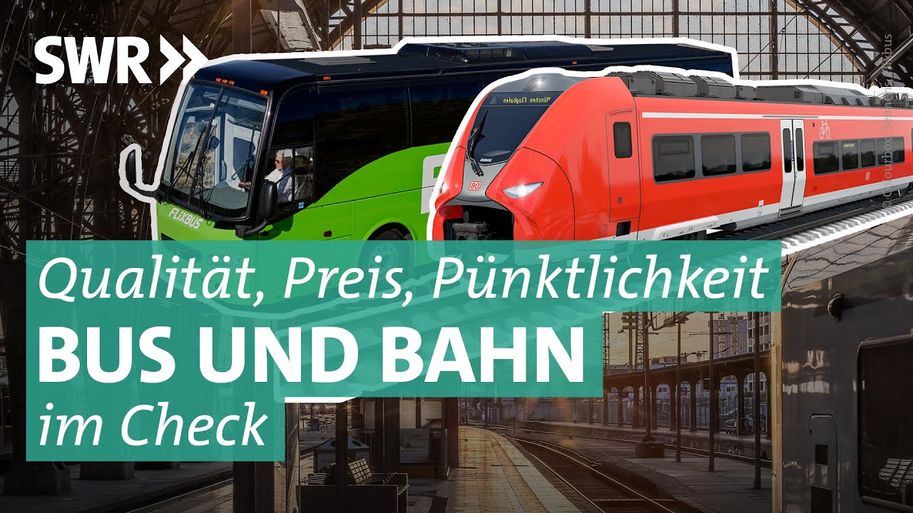 Bus und Bahn - wie gut ist der ÖPNV in der Stadt und auf dem Land? | Die Tricks… SWR & NDR