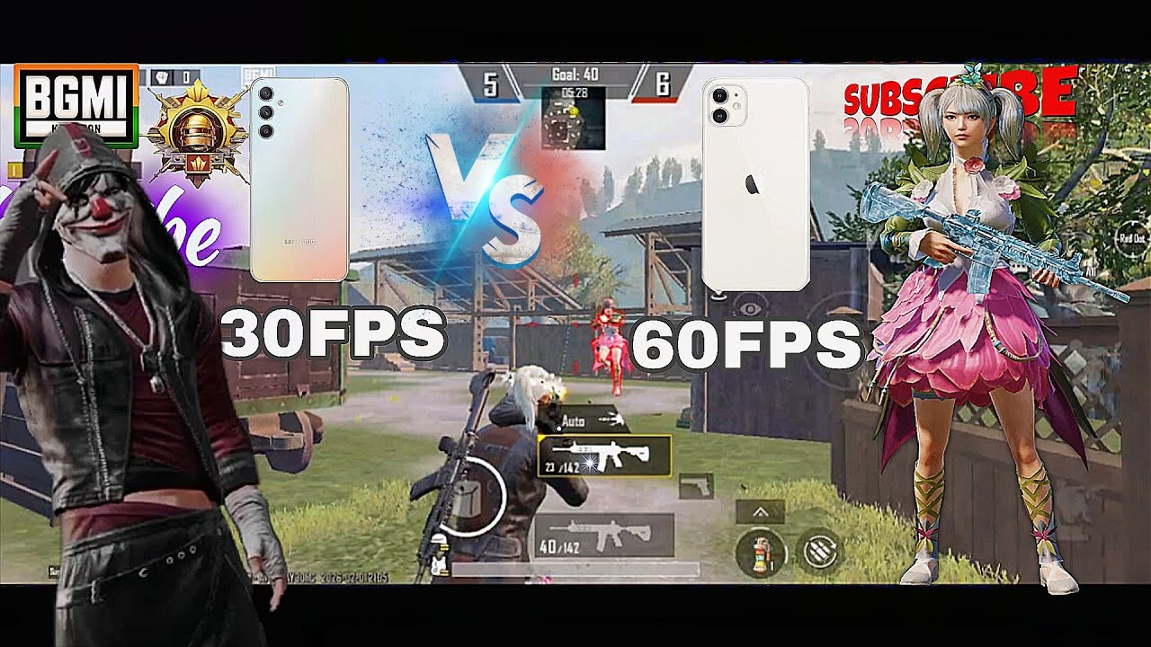IPHONE 11 60FPS VS SAMSUNG 30FPS PLAYERS 🥶🥵TDM 1V1 ROOM....YOUTUBE Ego-Faith vs YOUTUBE 4x4....