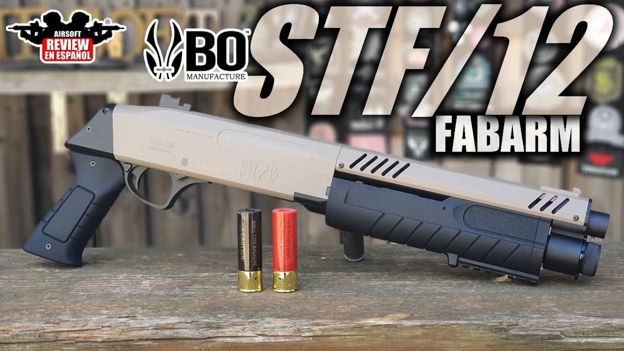 Escopeta corta de Muelle FABARM STF/12 | Airsoft Review en Español