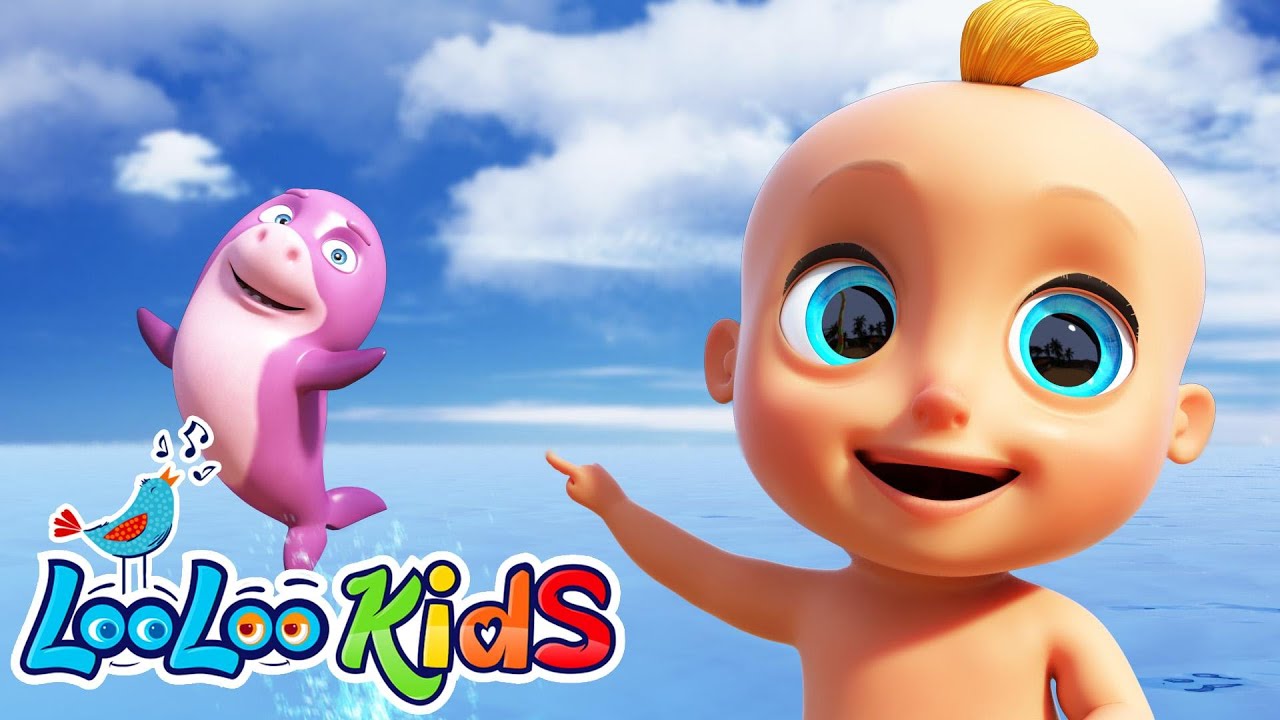 Baby Shark and Colors - Doo Doo Doo 🦈 LooLoo Kids Nursery Rhymes & Kids Songs