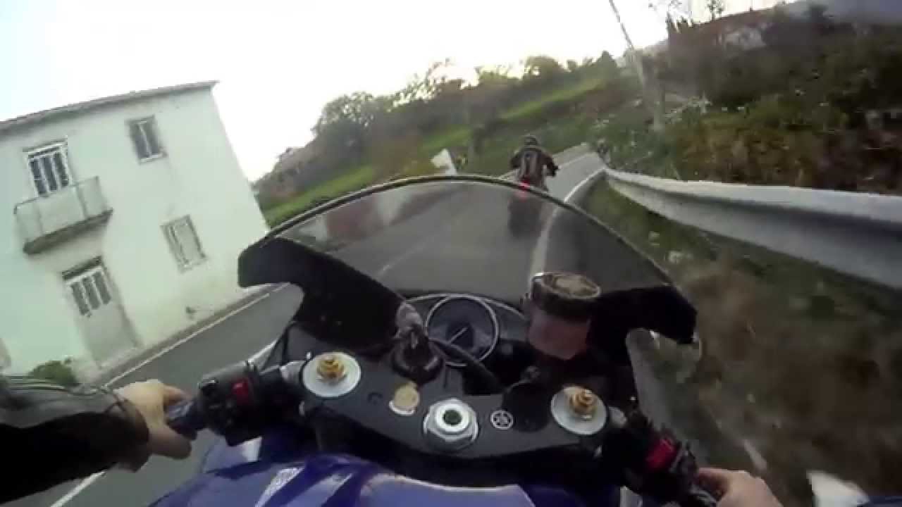 Yamaha YZF R1 & KTM SuperDuke 990 on road....