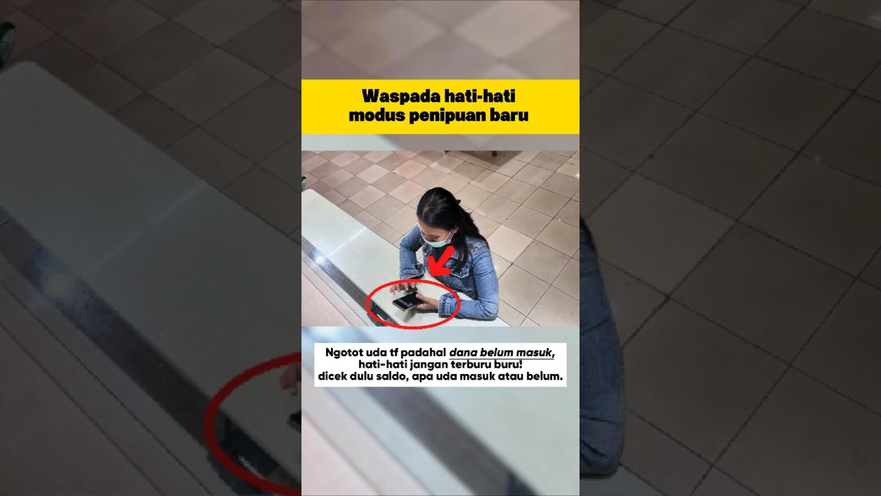 Hati-hati Penipuan (Scam) seperti ini. sudah banyak Korban #scam #penipu #penipuan