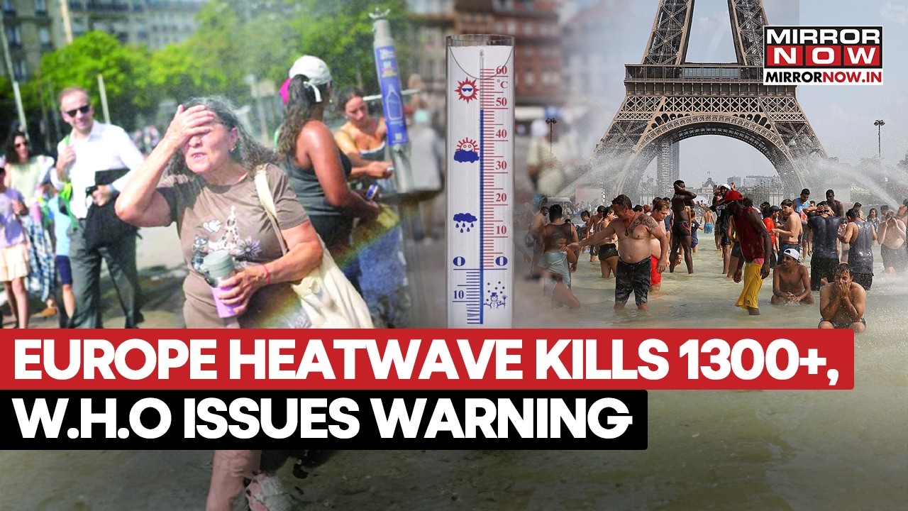Europe Heatwave: Germany, France Reel Under Extreme Heat, Over 1300 Killed, WHO Issues Warning